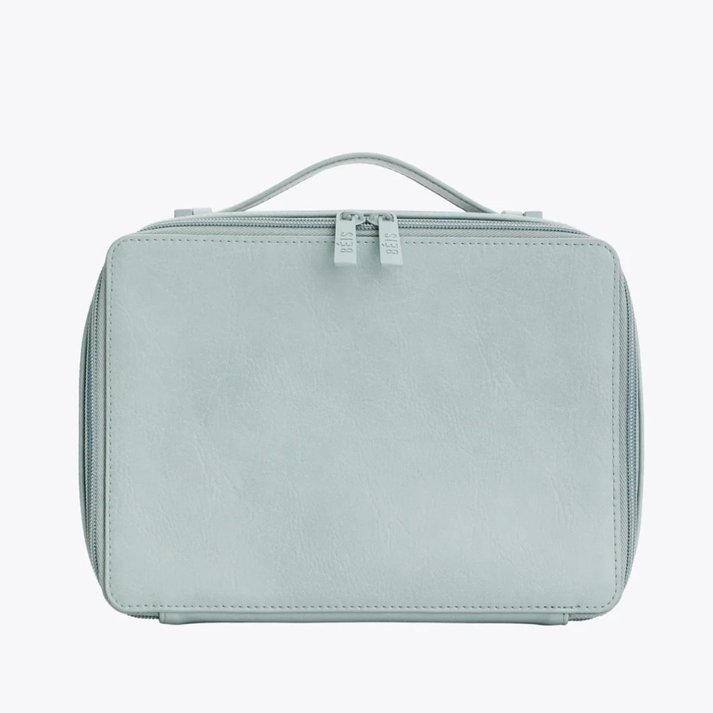 BEIS Light Gray Cosmetic Bag